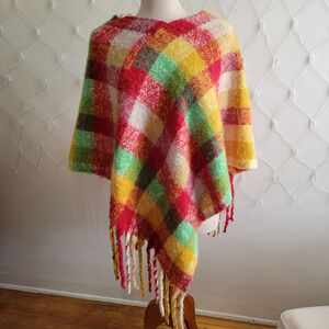 Stark x Poncho / Colorful / Vibrant / Fits Medium - Large